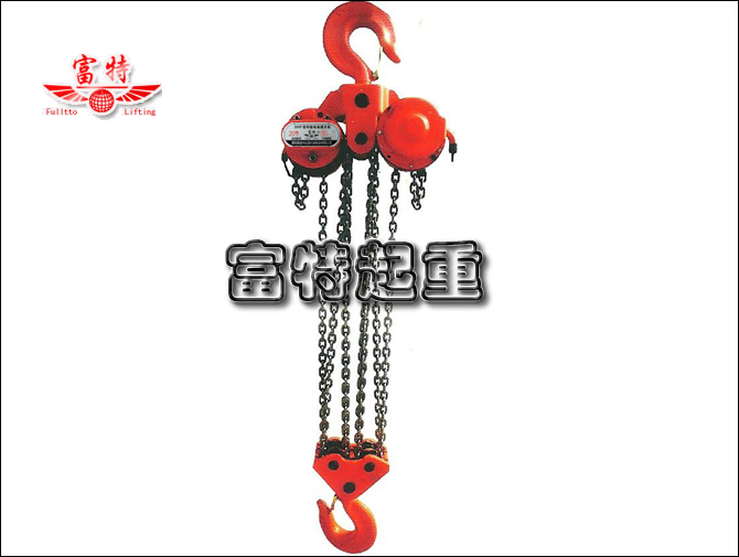富特新款20噸DHP型環(huán)鏈電動葫蘆